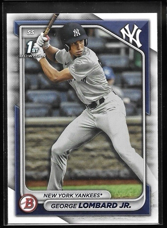 George Lombard Jr. - 2024 1st Bowman Paper - #BP-79