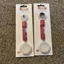 Sizzix Paddle Punch Positionable Hand Punch New Lot 2 Scrapbooking Circle 1 2
