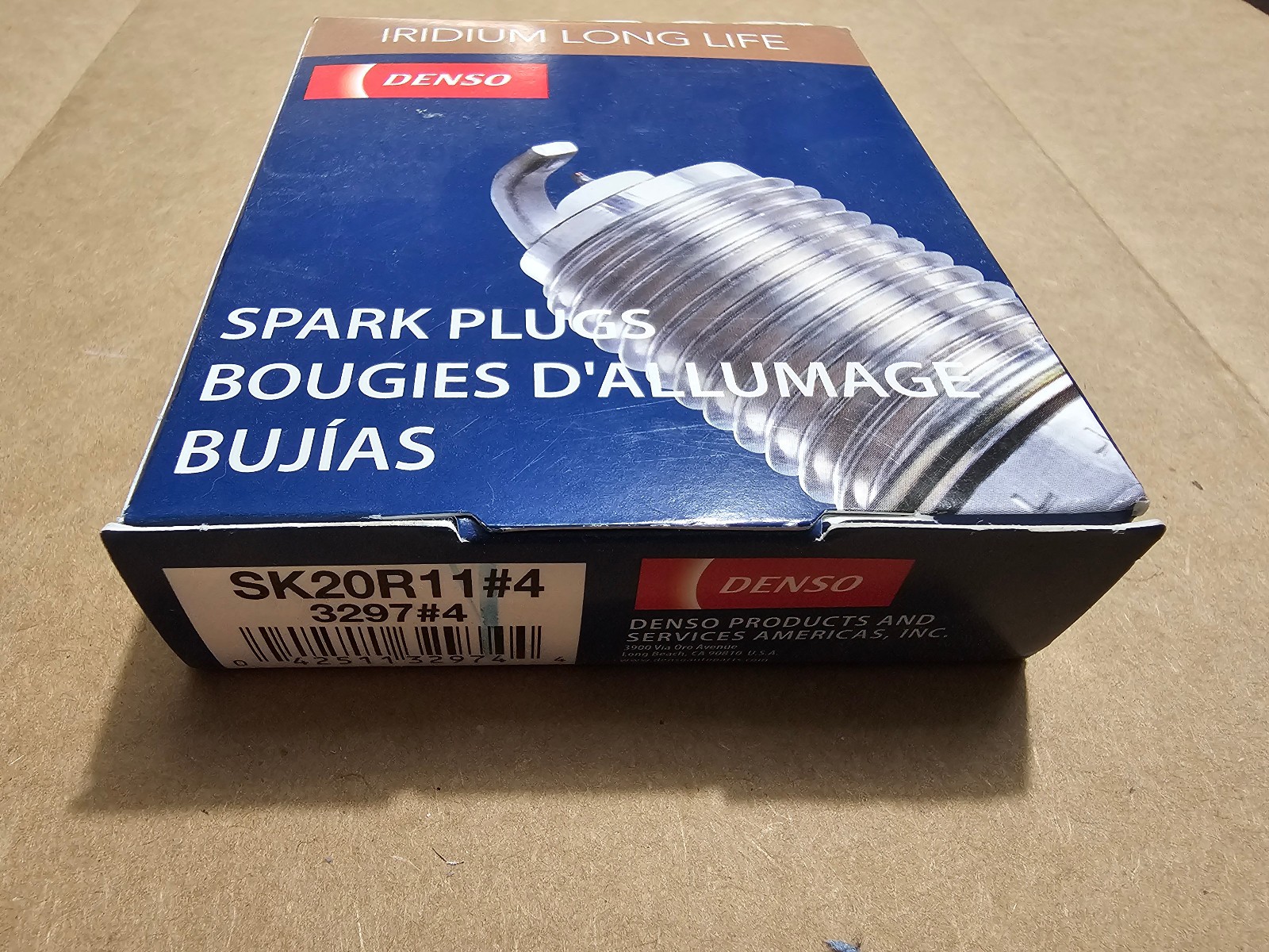 4 Pack Spark Plugs Denso Iridium Long Life for 2005-2010 SCION TC L4-2.4L