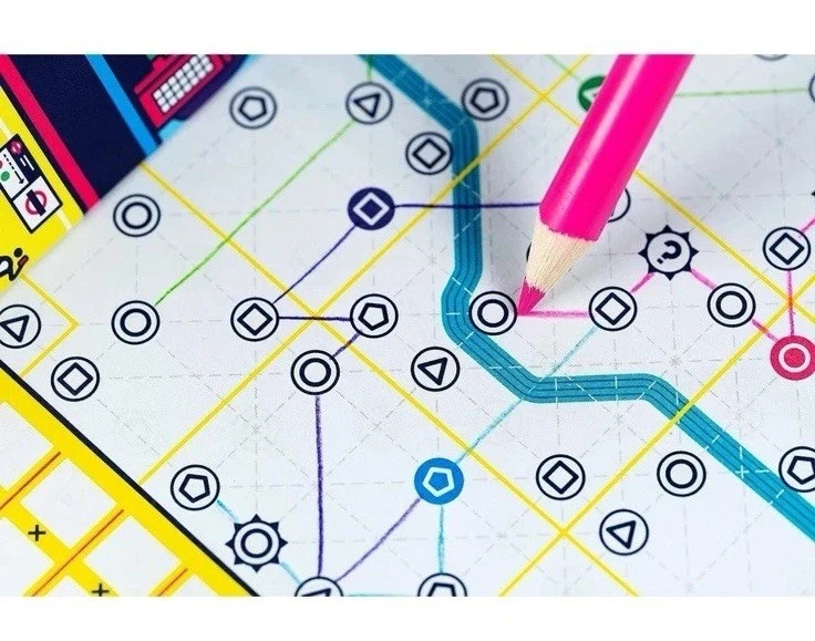 Next Station LONDON Flip & Write Card Game Family Solo Blue Orange Games England - Image 4 of 4