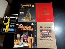 Lot of Reloading Manuals/Books/Articles. Lyman, Accurate, Midsouth, Winchester