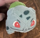 Vintage 1999 Pokémon Bulbasaur Oddzon Nintendo Plush Toy 4”