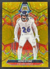 2024 Panini Mosaic No Huddle Gold Prizm #49 Geno Stone /10