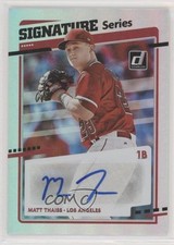 2020 Panini Donruss Signature Series Matt Thaiss #SS-MT Rookie Auto RC 0c6