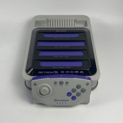 Hyperkin Retron 5 Retro Emulation Console M01688-GR READ