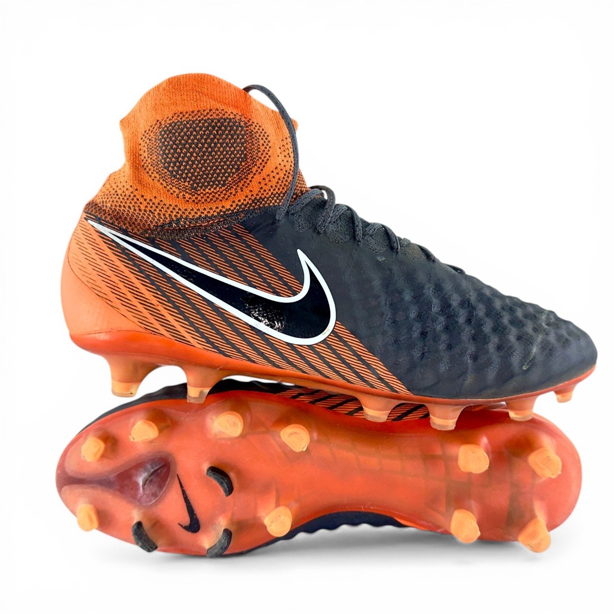 Nike Magista Obra II Elite FG‎ Soccer Cleats Black Orange AH7301-080 Mens 8.5 Nike Magista Obra FG Soccer Shoes for sale - eBay main image 3
