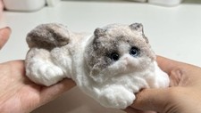 Furry Chubby Cat Taba Squishy Squeezable Fidget Toys Nervous Squeezable Toys