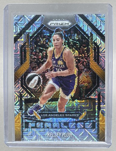 Kelsey Plum 2025 Panini WNBA Prizm #11 Mojo Fearless /25