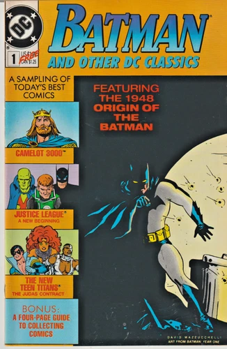 BATMAN AND OTHER DC CLASSICS #1 ONE-SHOT GIVE AWAY DC 1989 NICE!!!