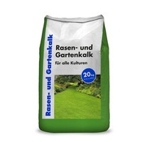 Rasen- Und Gartenkalk 20 Kg Sack Gartenboden Rasen Calcium Und Magnesiumhaltig