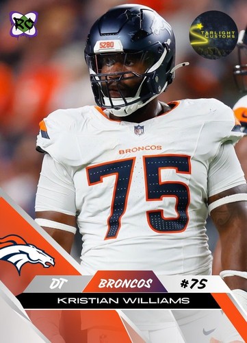 2025 Starlight's Contemporary Denver Broncos Team Set - You Pick - Picture 59 of 105