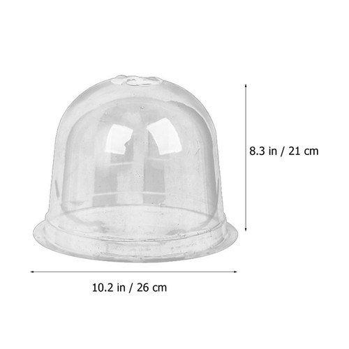 2 Pieces Nursery Supplies Plastic Cloches Freeze Protection - Picture 2 of 12