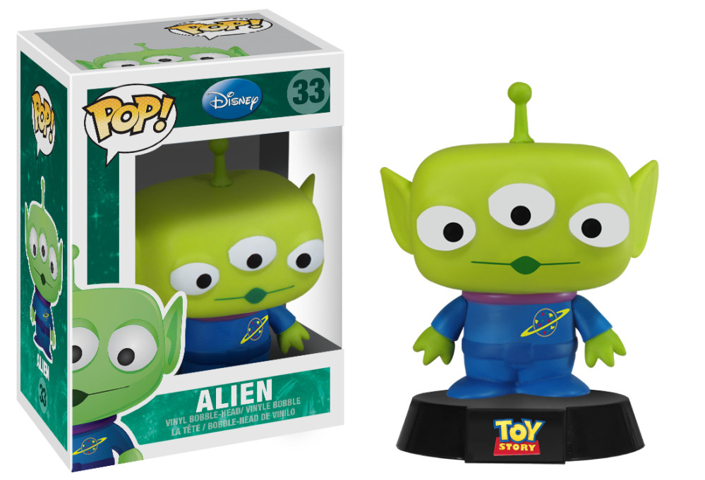 Funko Pop! Vinyl: Pixar - Alien #33 Disney Store + Soft