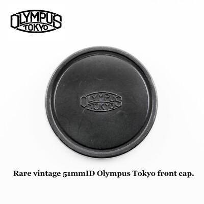 OLYMPUS TOKYO RARE VINTAGE FRONT LENS CAP FOR OLYMPUS SIX & OTHERS 51MM ID.