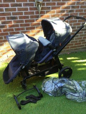 genie double pushchair