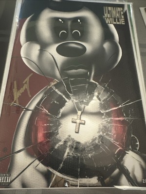 Ultimate Willie 2024 50 Cent Homage DO YOU POOH Verse MARAT Signed Leather 2/10