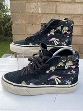 Toy Story Buzz Lightyear Vans Hi Top Skateboarding trainers Sneakers - UK Size 3