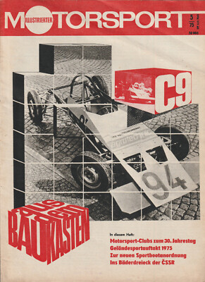 Illustrierter Motorsport IMS 5 / 1975 DDR JAWA Motorräder  15. Pneumant Rallye