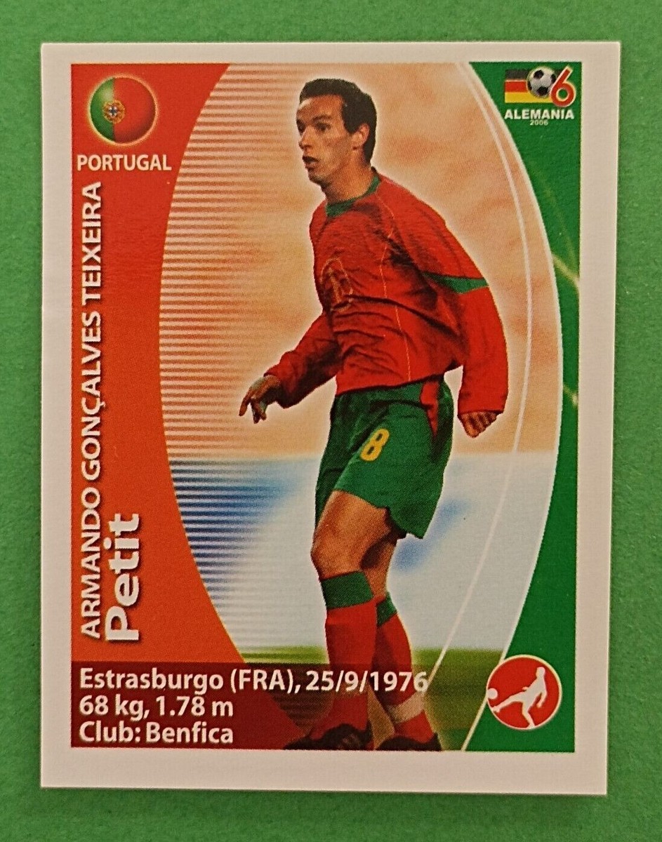 2006 Navarrete Germany World Cup FIFA Action #224 PETIT Portugal