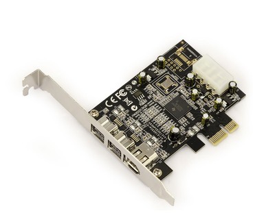Card Pcie Firewire 400 And 800 IEEE1394 A+B Ti Texas Instruments XIO2213BZAY
