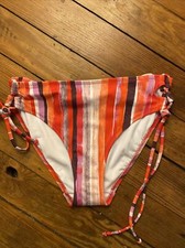 BNWT Freya Swim Bali Bay Adjustable Side Brief In Summer Multi Small AS6785