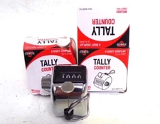 COSCO, TALLY COUNTERS, 065118, 4 DIGIT DISPLAY, UP TO 9999, LOT OF 2