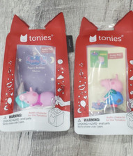Tonies Audio Play / Lot of 2 / Character: Peppa Pig George