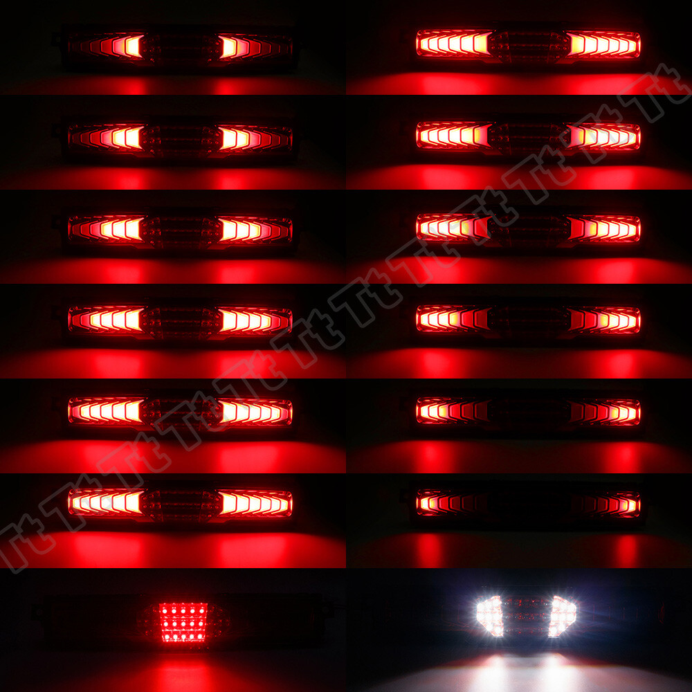 3in1 Dynamic LED Fog Brake Tail Reversing Light For 2022+ Toyota