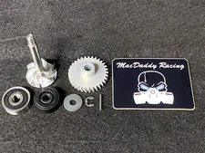MacDaddy Racing Yamaha Banshee Aluminum Water Pump + Gear + Bearing and Seal