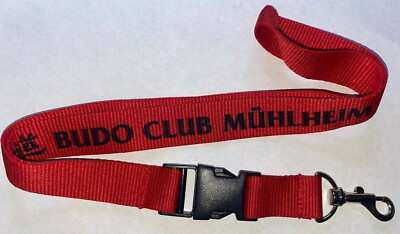 Budo Club Mühlheim Schlüsselband Lanyard NEU (E13)