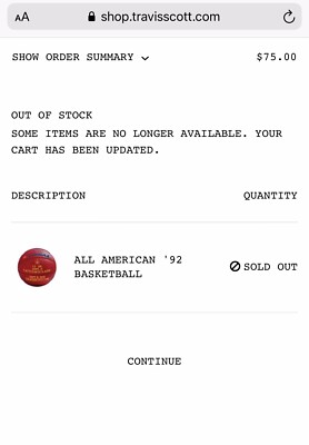 Travis Scott x McDonald's ALL AMERICAN '92 BASKETBALL | eBay Travis Scott x McDonald's ALL AMERICAN '92 BASKETBALL | eBay