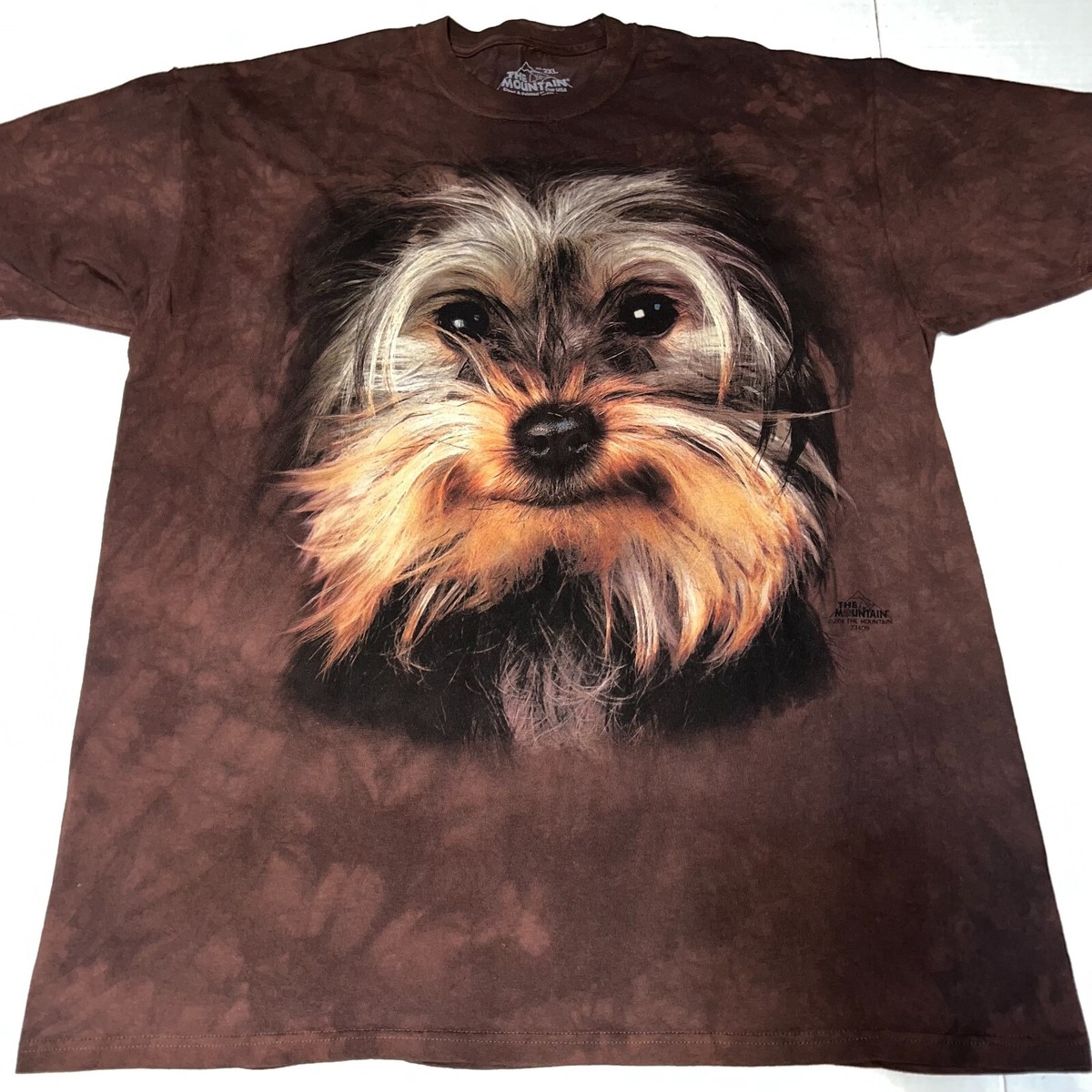 The Mountain Yorkie T Shirt Yorkshire Terrier Dog Graphic  display picture 1
