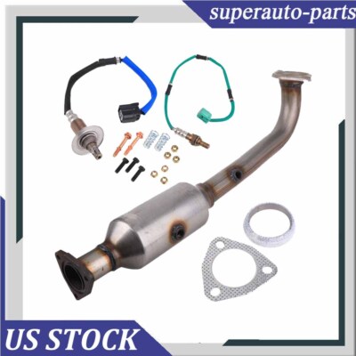 Catalytic Converter W/ Up & Downstream O2 Sensor Fits 07-09 Honda CRV CR-V 2.4L