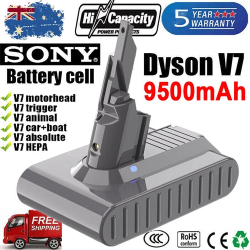 21.6V 9500mAh Battery For Dyson V7 Animal V7 Absolute Motorhead V7 SV11 Battery