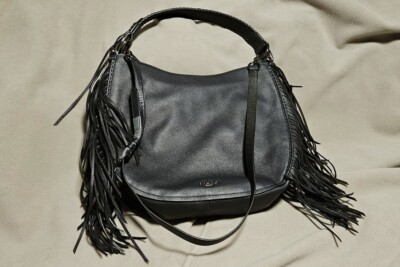 バッグ COACH Signature Hobo Shoulder Bag fringe Coach | Bags | Coach Dark Blue Leather Fringe Hobo Shoulder Bag