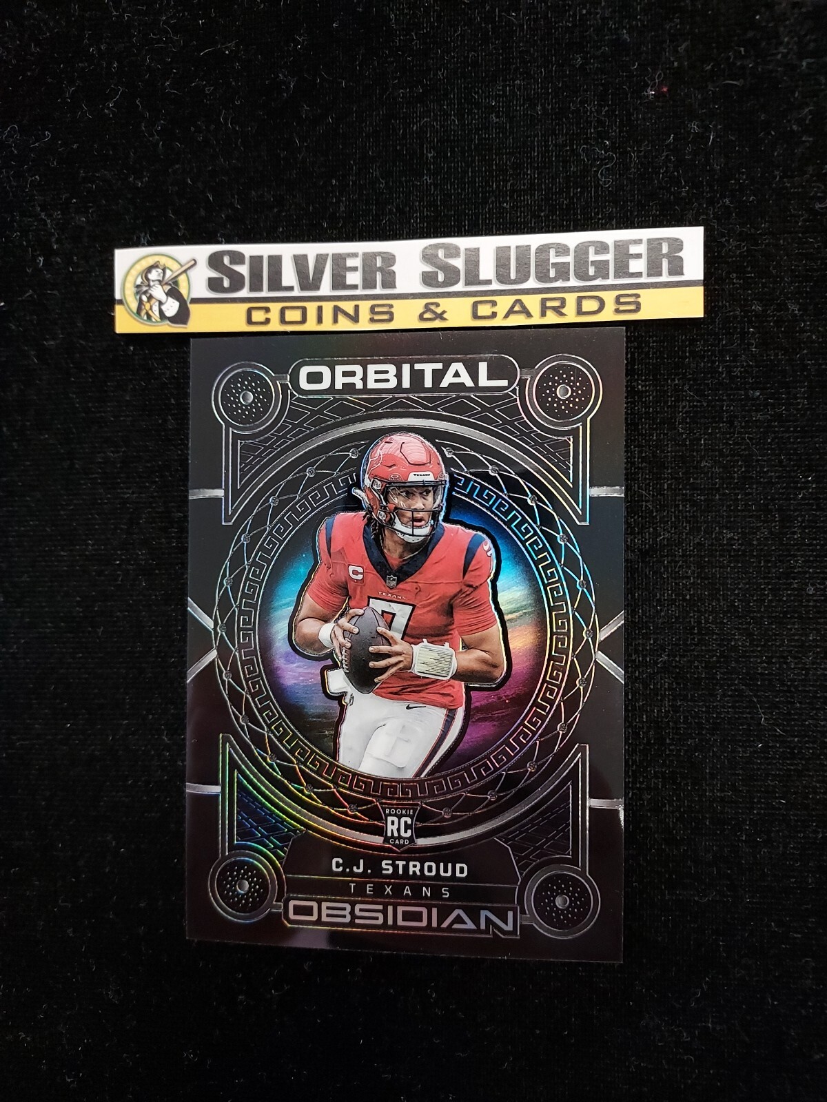 2023 CJ Stroud Panini Obsidian Orbital /135 #9 RC Rookie Card Houston Texans