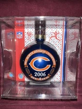 Vintage Topperscot 2006 Chicago Bears NFC North Division Champions Ornament
