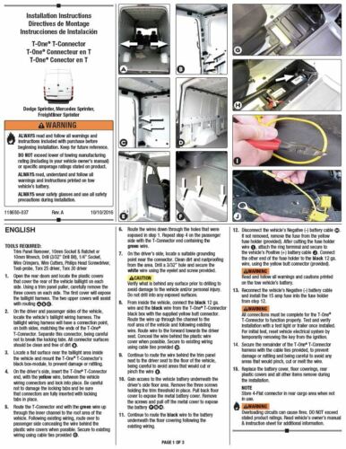 Trailer Hitch For 07-13 Mercedes Freightliner Dodge Sprinter w/ Wiring & 2" Ball - Picture 8 of 8