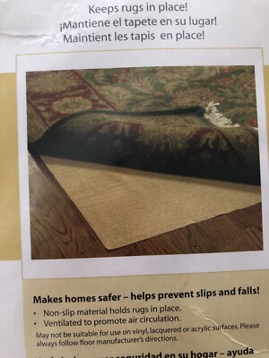 Safavieh Flat White 2 ft. x 8 ft. Non-Slip Rug Pad Set Of 2