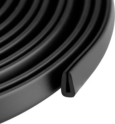 Rubber Edge Trim U Channel Rubber Seal Strip Rubber Edge Protector Trim Fit 1...