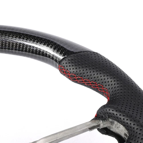 Kohlefaser-Lenkrad Für Porsche Macan Cayenne 911 718 918 2015-2021 mit Heizung - Bild 4 von 7