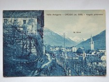 CRODO Valle Antigorio Verbano Cusio Ossola vecchia cartolina