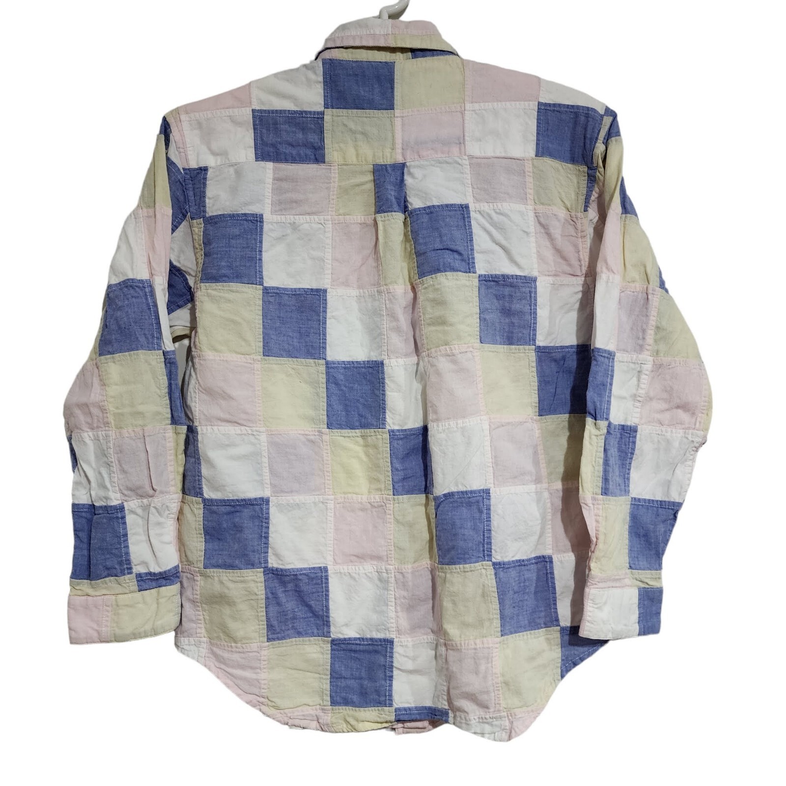 Orvis Womens Small Patchwork Button Down Blouse C… - image 2