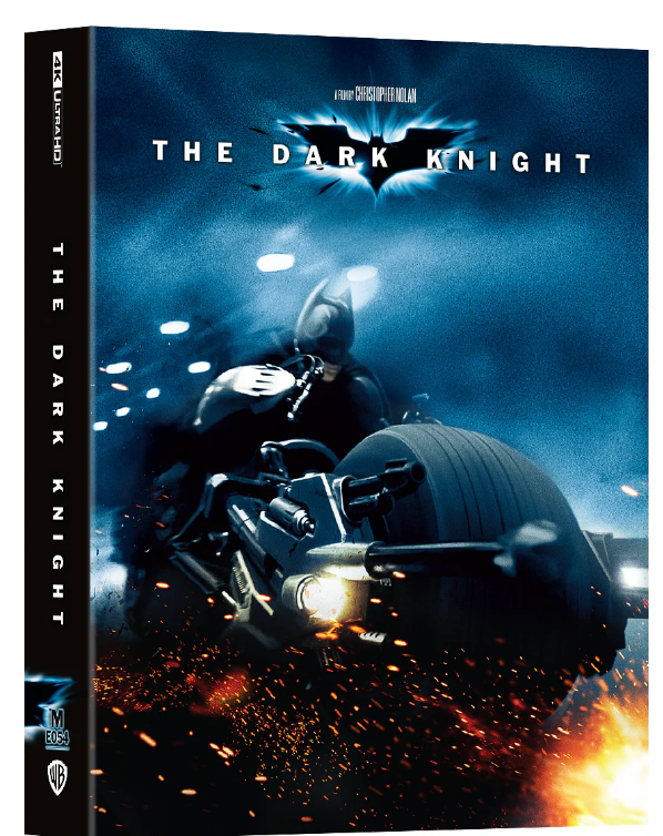 THE DARK KNIGHT [4K UHD + 2D] Blu-Ray STEELBOOK [MANTA LAB] DOUBLE  