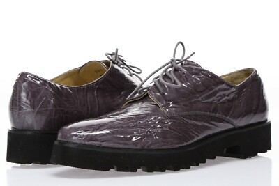 RON WHITE Womens Purple Leather Lace Up Oxfords Sz 39 - 231138 | eBay