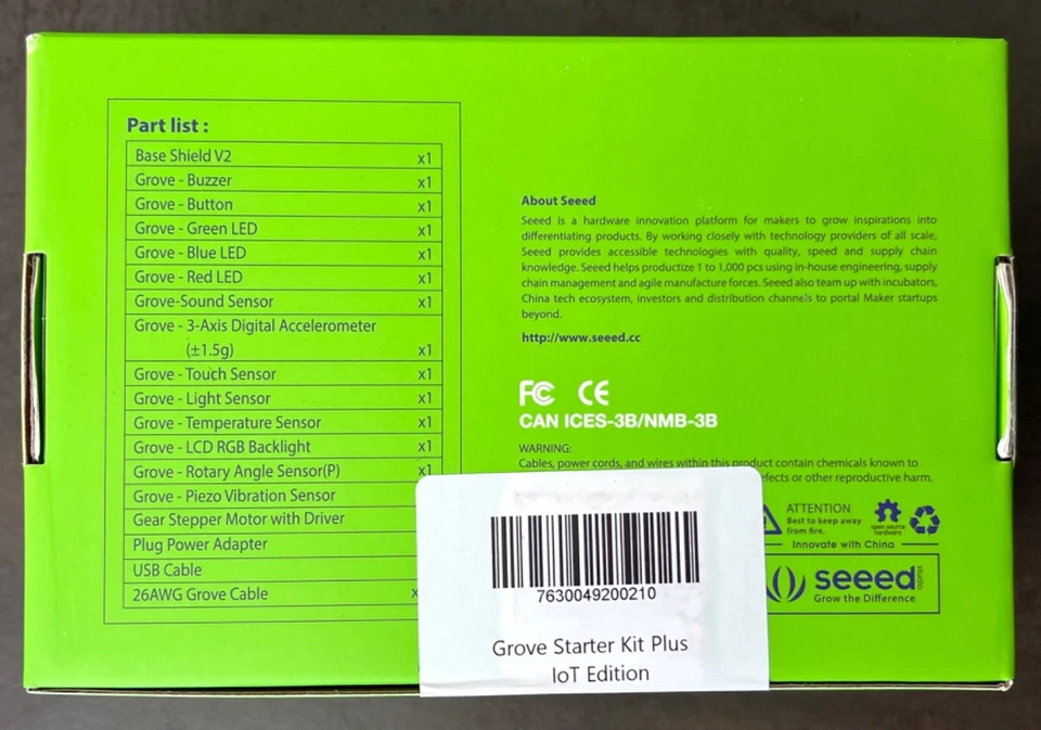 Grove Starter Kit Plus - IoT Edition - Bild 2 von 3