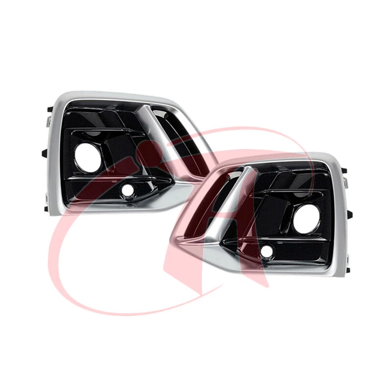 🔥 2PCS Front Bumper Grille Cover Matte Silver For Audi Q5 Sportback 2021-2022 - Изображение 4 из 4