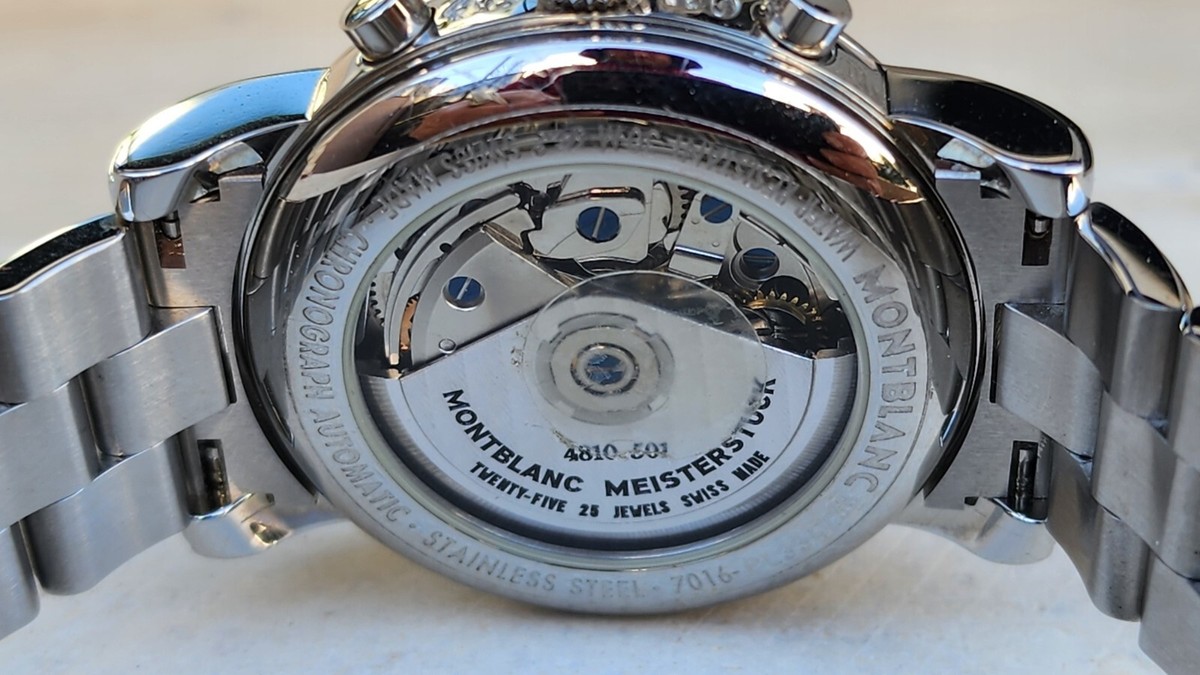 MONTBLANC Meistersteck 7016 Chronograph day date Automatic Men's