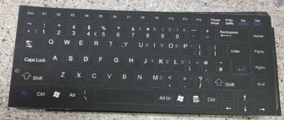 ANY Qwerty Keyboard Stickers overlays UK Hewlett-Packard HP Self-adhesive