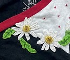 EUC Vintage Storybook Knits “Daisy Cottage” LS Black White Sweater Medium Gift — photo 8